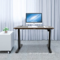 2024 betriebener Computer Stehende Mobile Sit to Stand Desk 750-1250 mm Motorisierte Sit to Stand Desk intelligent